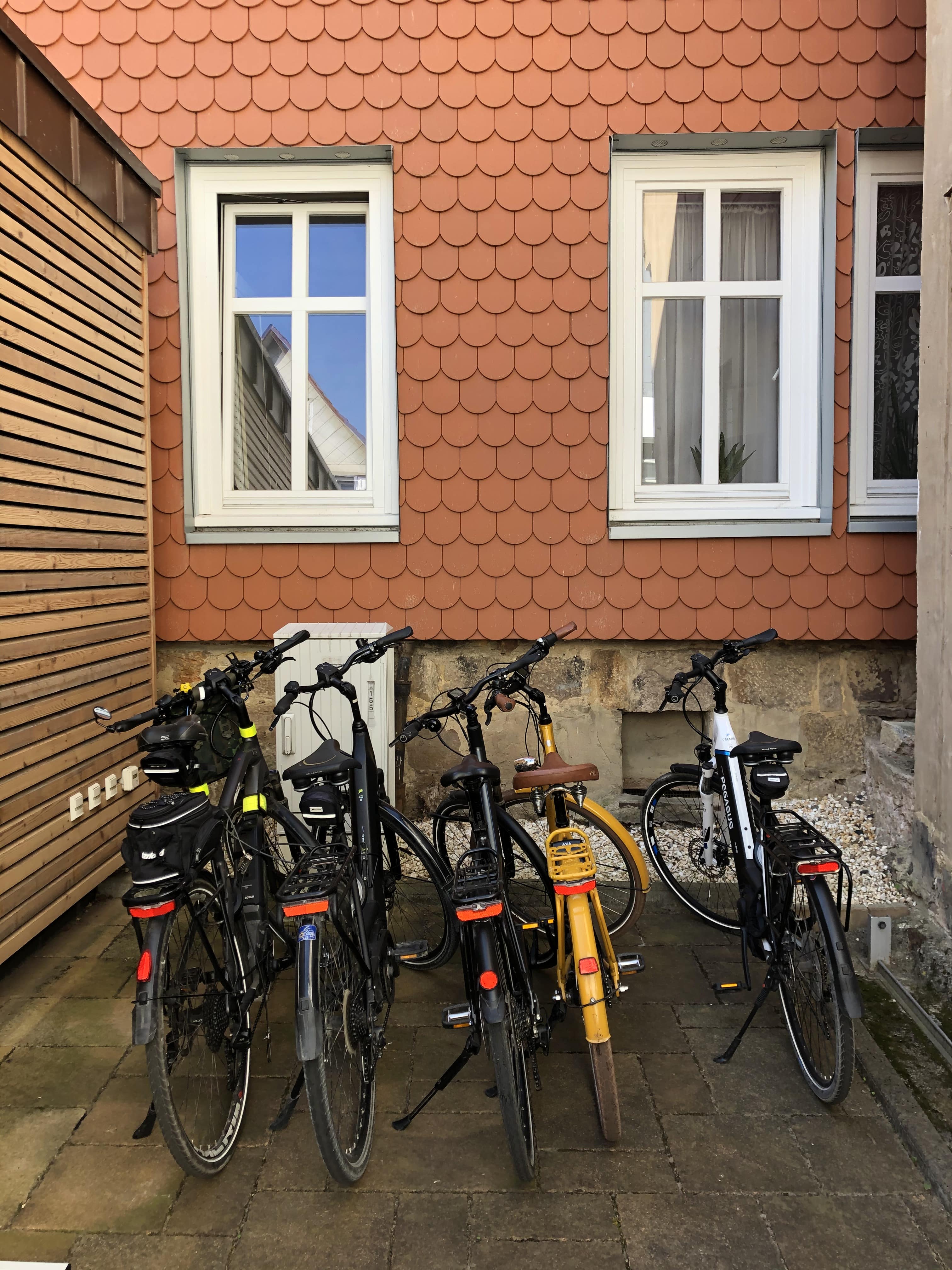 CENTRINUM Altstadt-Hotel Fahrräder